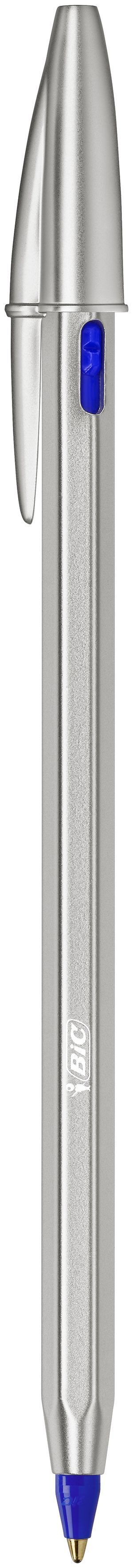 Długopis Bic Cristal Renew metalowy niebieski 1,0 mm ( 1+ 2 wkłady) 997202 (998373)